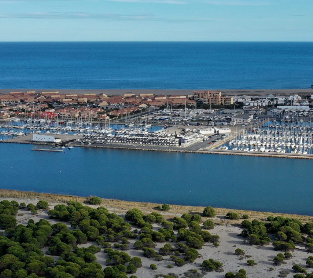 Port Adhoc Leucate, ein Trockenhafen im Mittelmeer