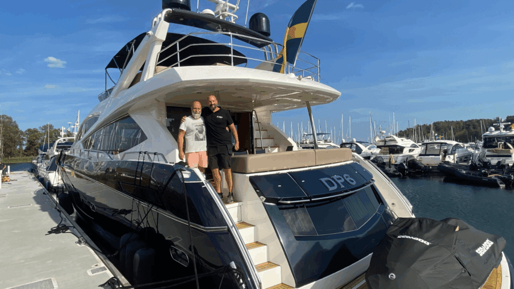 Johan Svensson directeur Svinninge Marina