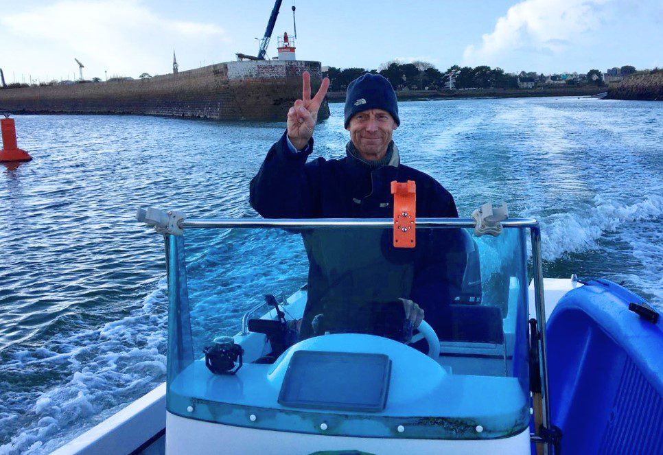 Éric Maerten plaisancier de Port Adhocc Paimpol