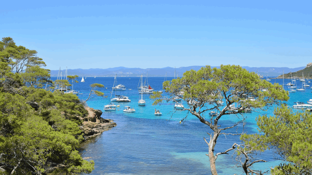 mouillages porquerolles