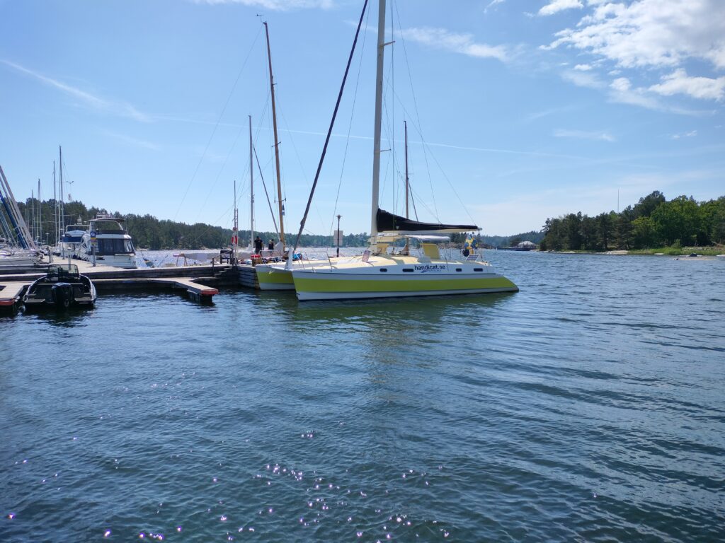 Handicat Foundation at Svinninge Marina