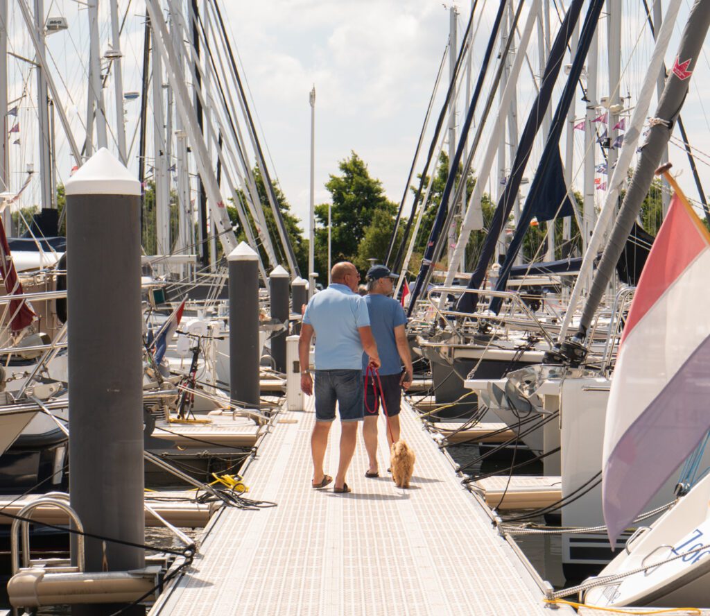Pontons de Jachthaven Bruinisse