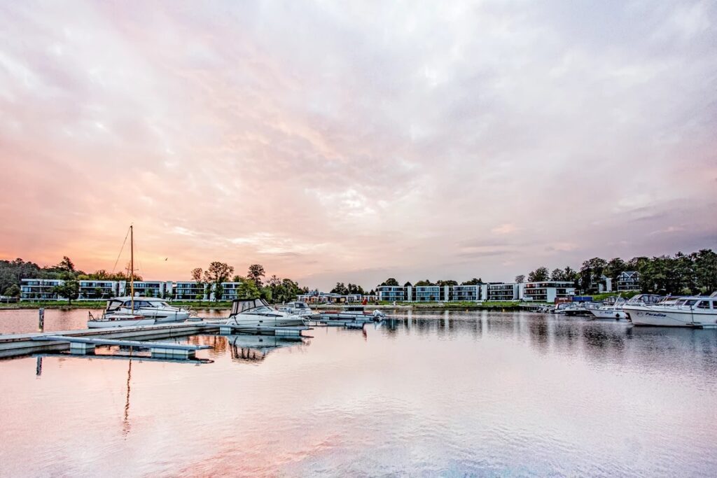 Zonsondergang bij Maremuritz, Duitsland