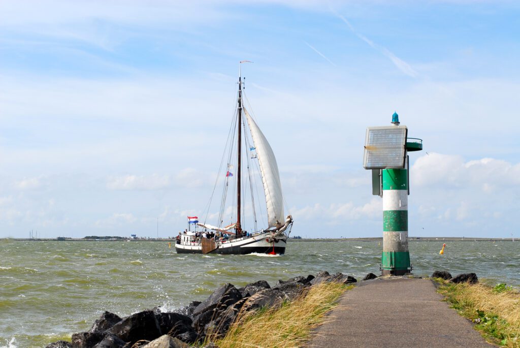 Schiff in der Nordsee, Niederlande