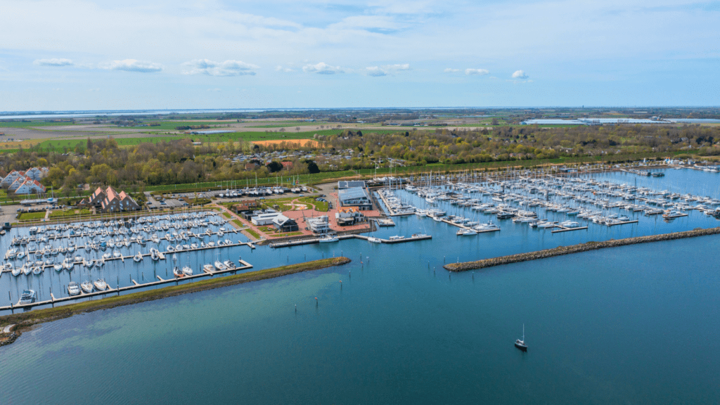 Jachthaven Bruinisse Luftaufnahme