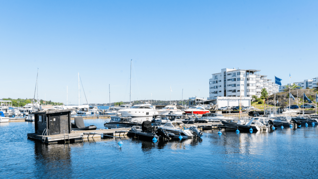 Gåshaga Marina Lidingö Port Adhoc Sverige